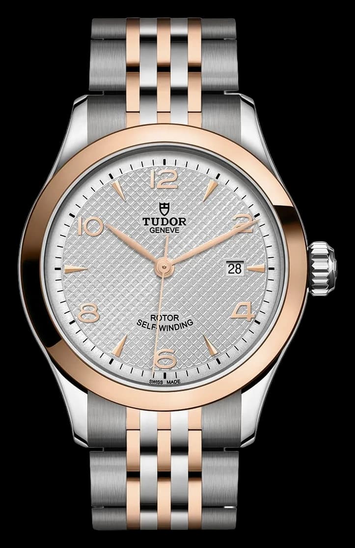Tudor 1926 – 28 mm, Silver Dial, Steel and Rose Gold Bracelet