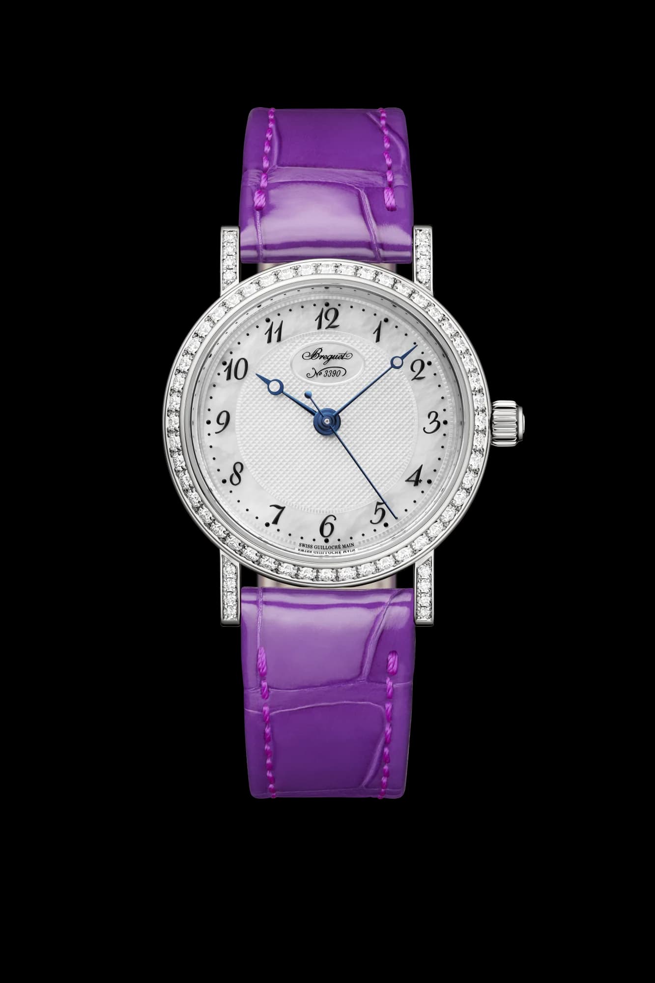 Breguet Classique 8068 – Beyaz Altın, Pırlanta Taç