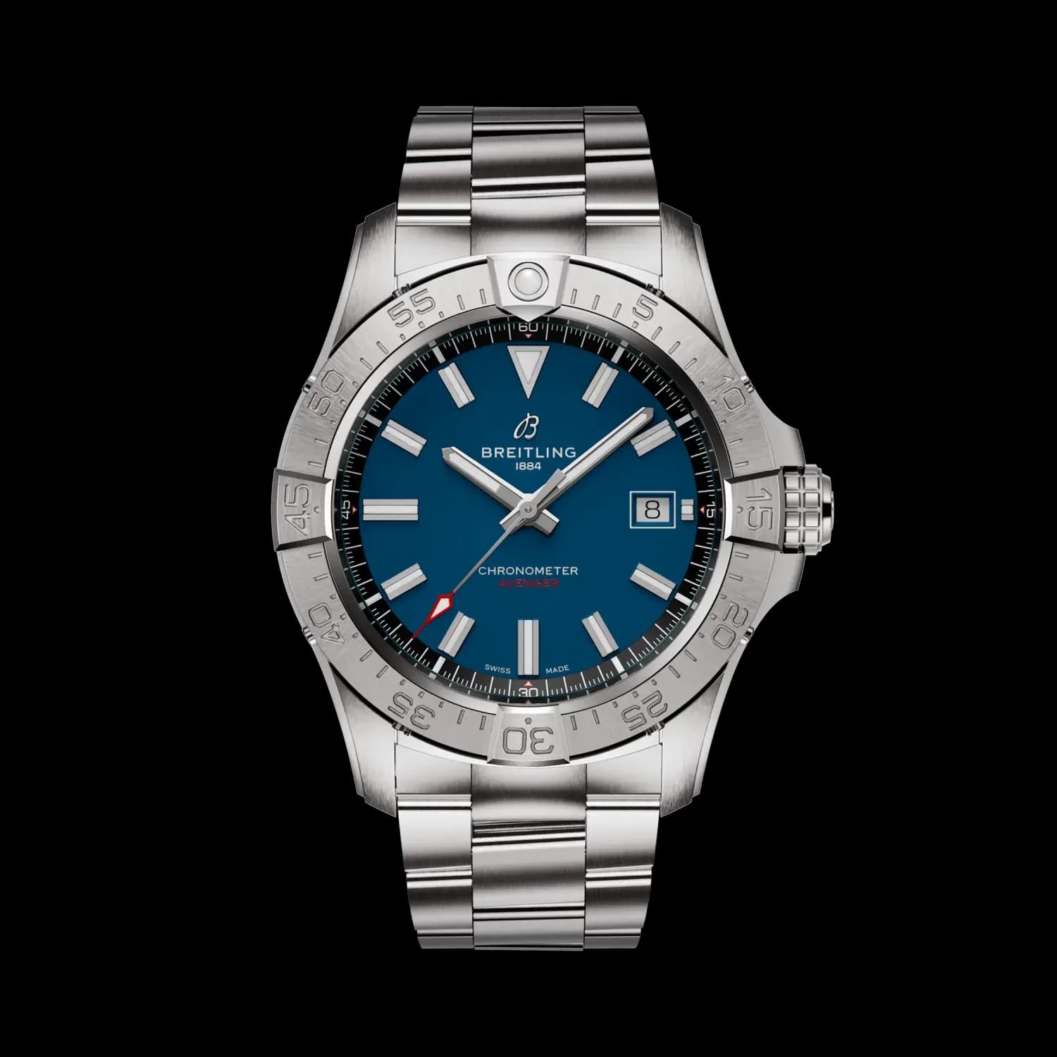 Breitling Avenger Automatic 42 – Mavi Kadran, Çelik Bilezik