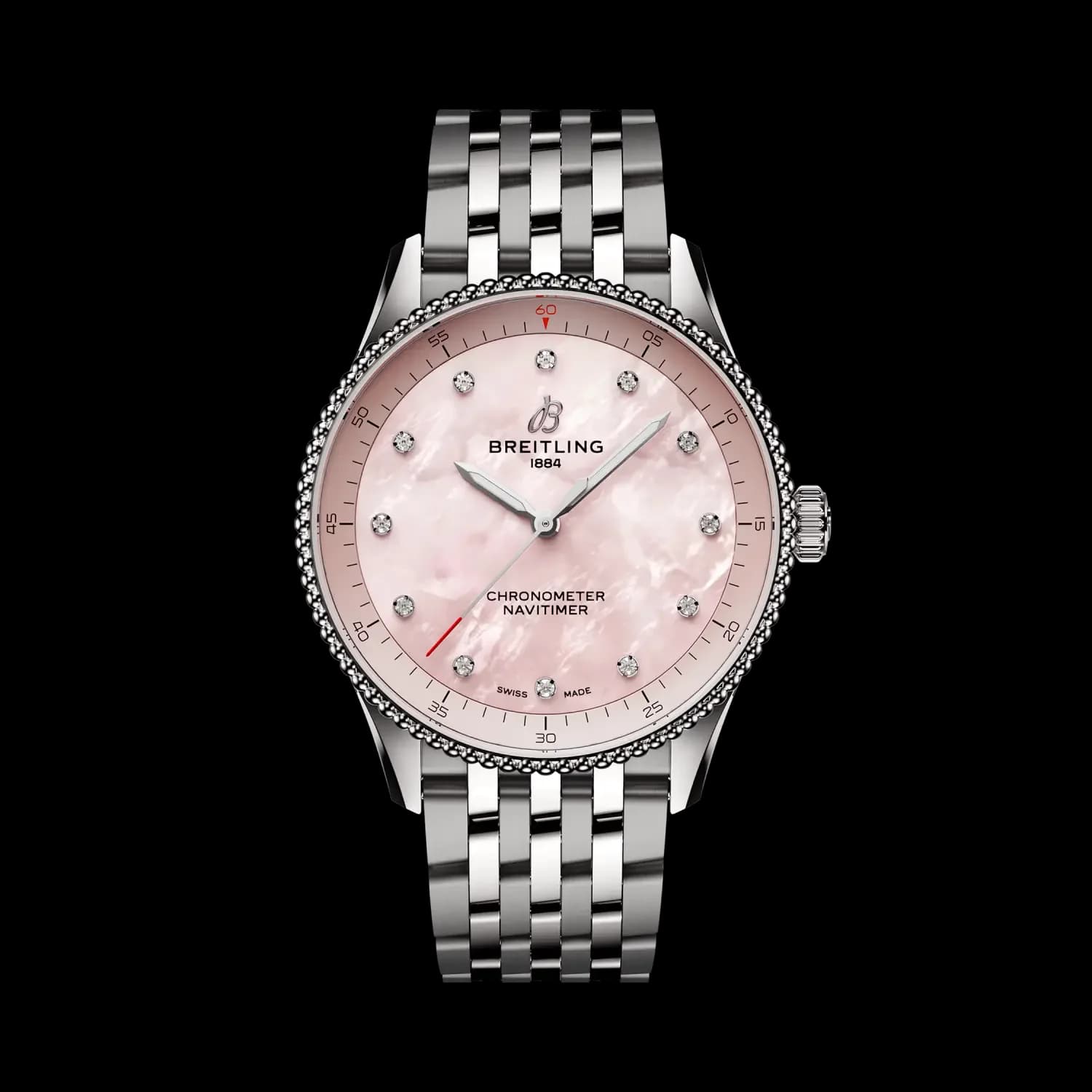 Breitling Navitimer 32 – Çelik, Pembe Sedef Kadran