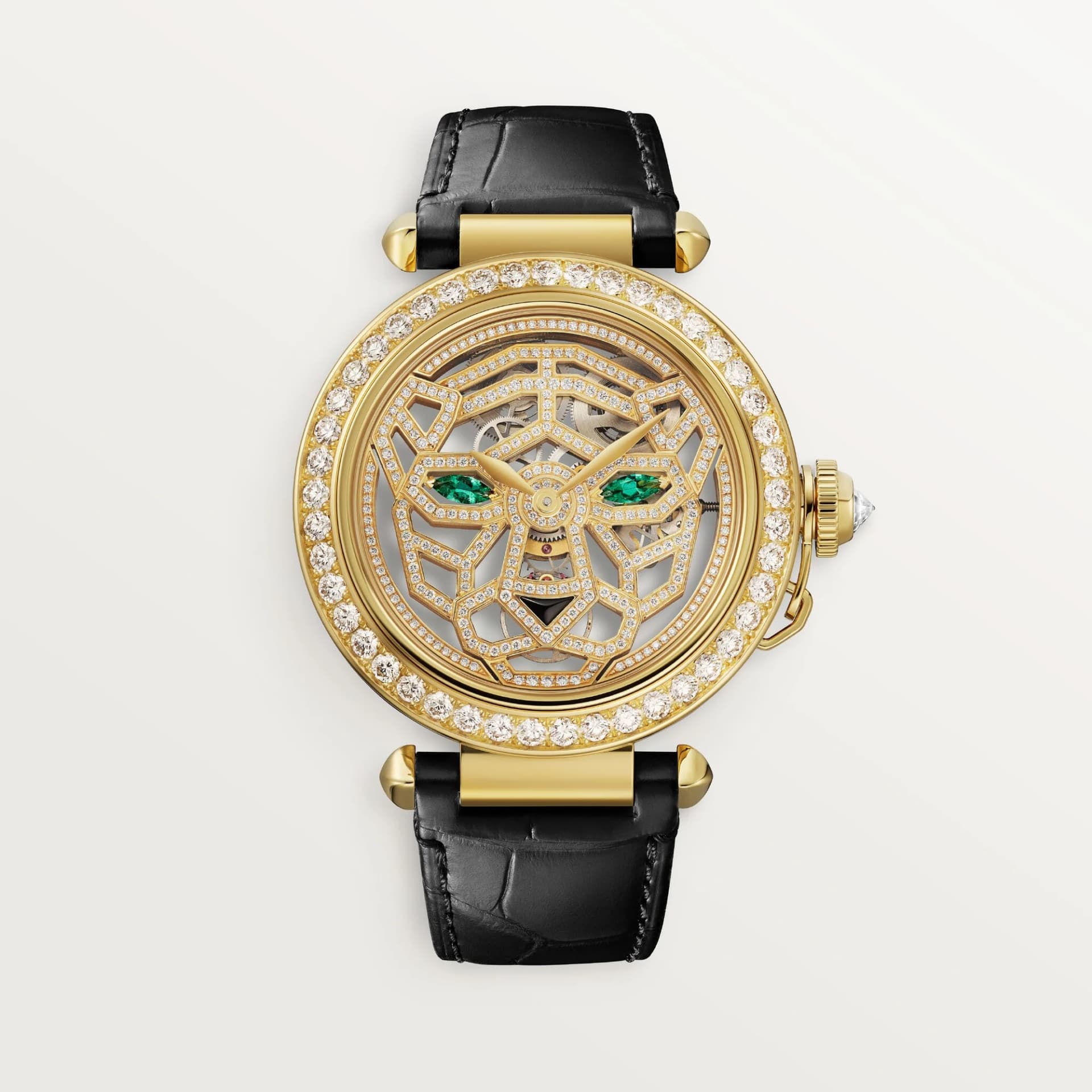 Cartier Panthère Jewelry Watch 41 mm – Sarı Altın, Pırlanta