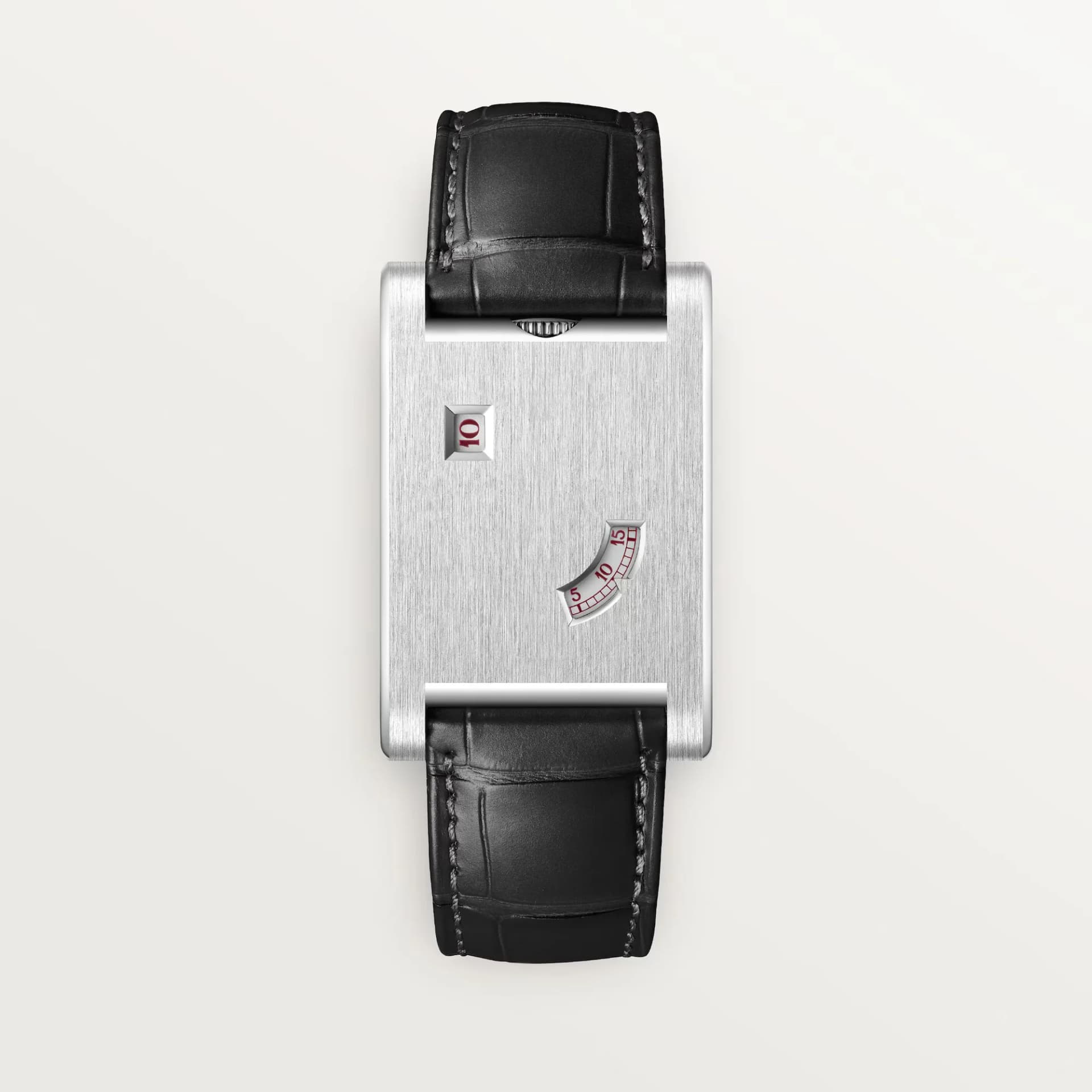 Cartier Tank à Guichets – Platin