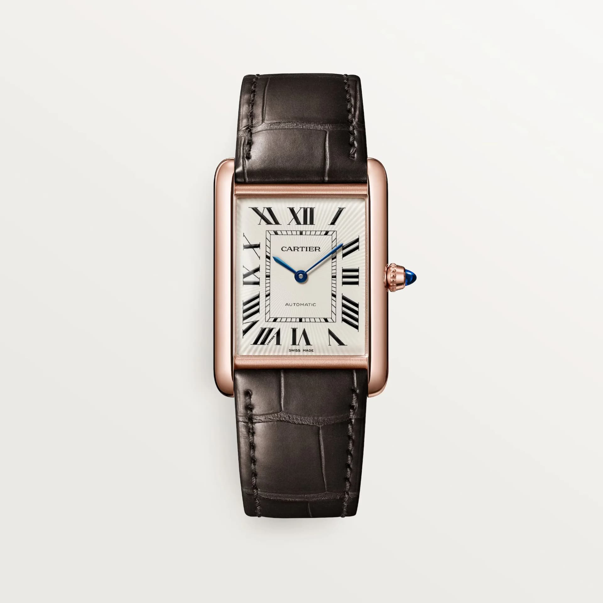 Cartier Tank Louis Cartier Large Model – Pembe Altın