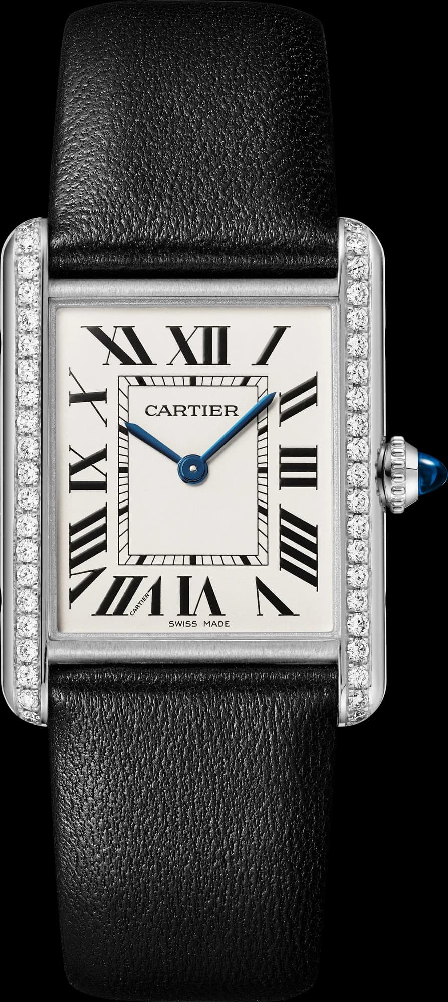 Cartier Tank Must de Cartier Large Model – Çelik, Pırlanta