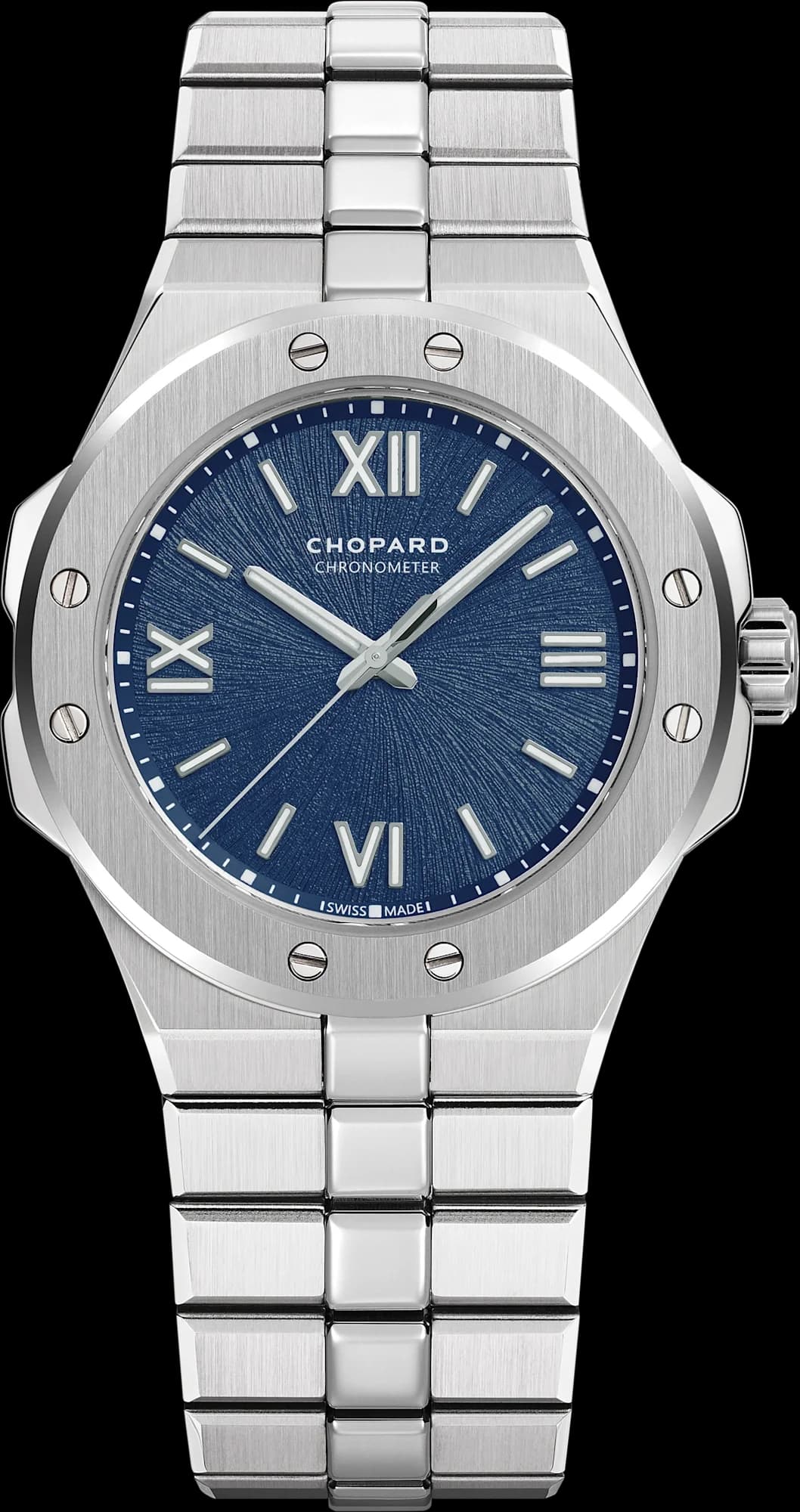 Chopard Alpine Eagle 36 – Çelik, Mavi Kadran