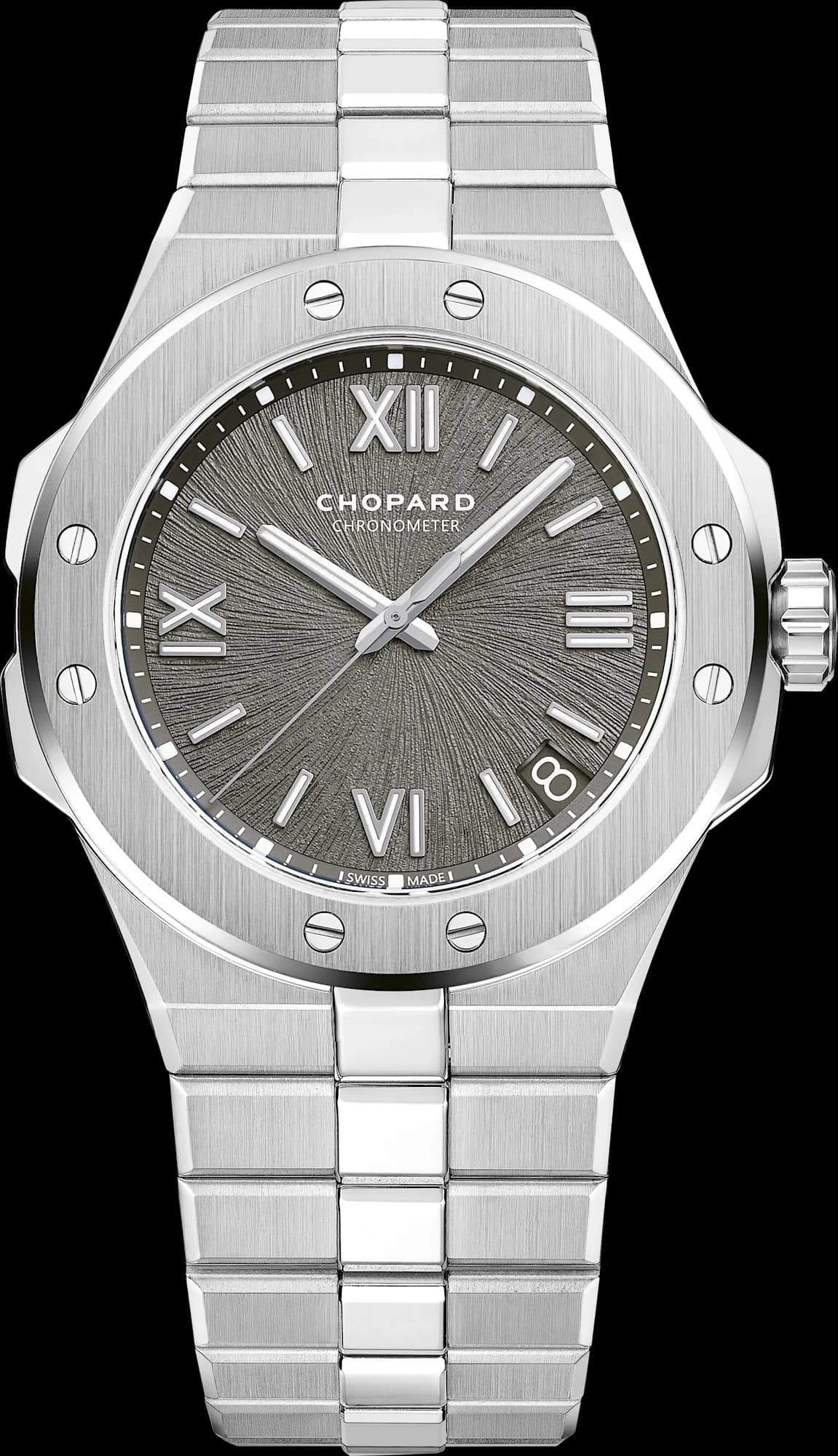 Chopard Alpine Eagle 41 – Çelik, Gri Kadran