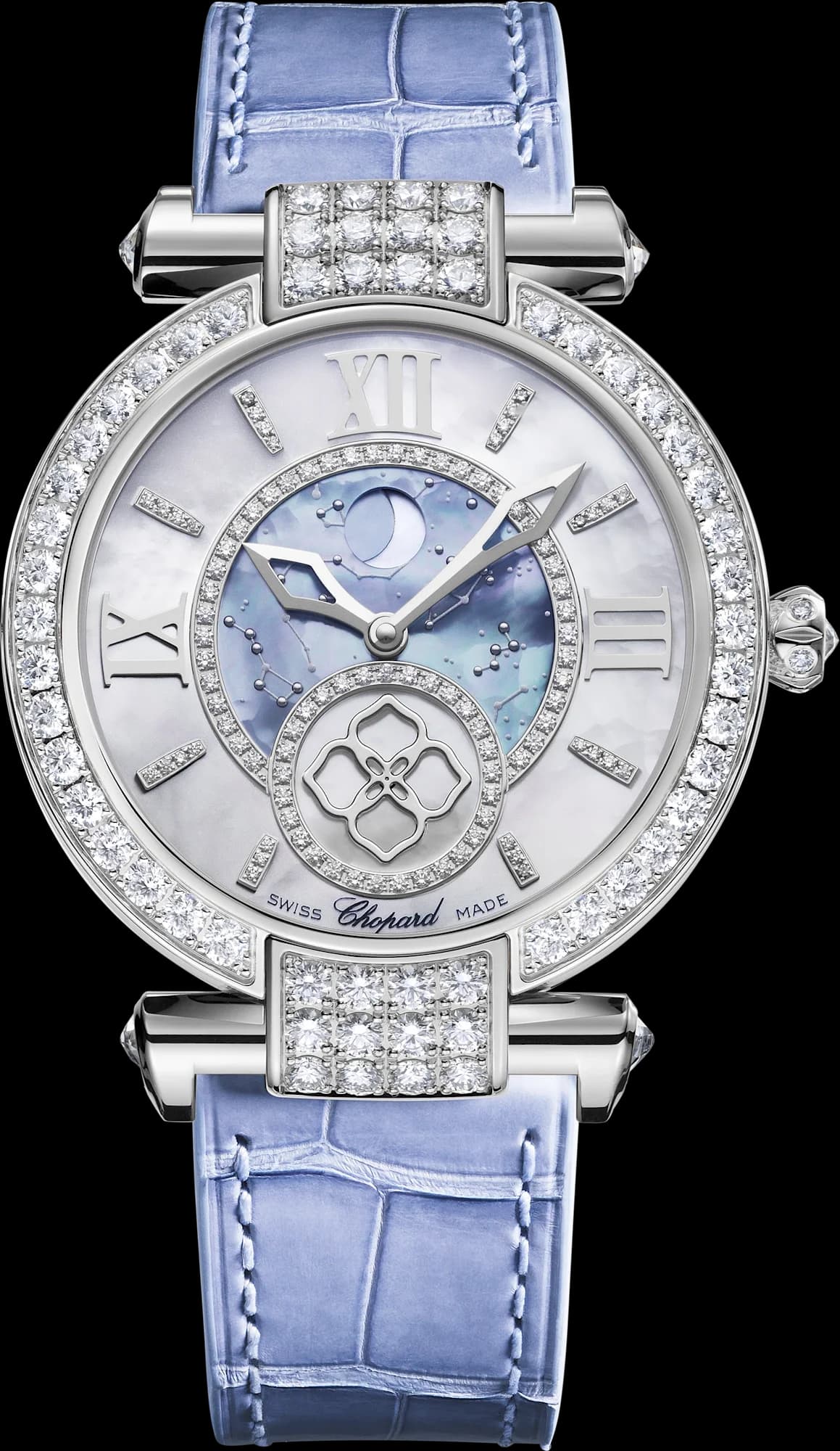 Chopard Imperiale Moonphase – Mavi Sedef Kadran