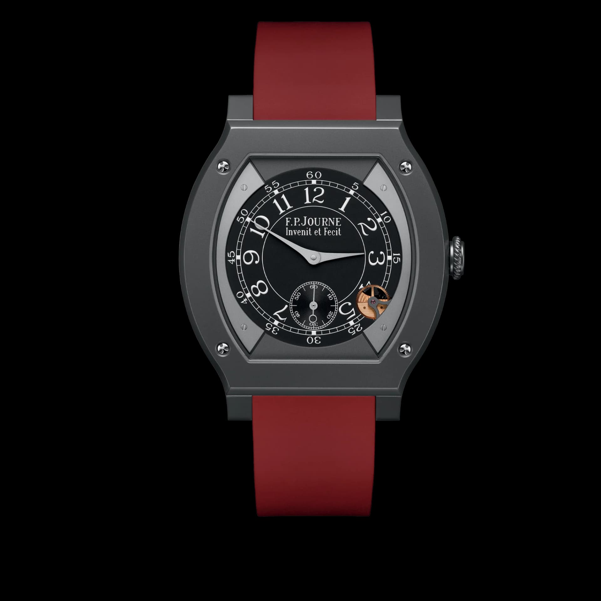 F.P. Journe Élégante 48 mm Titalyt – Bordo Kayış