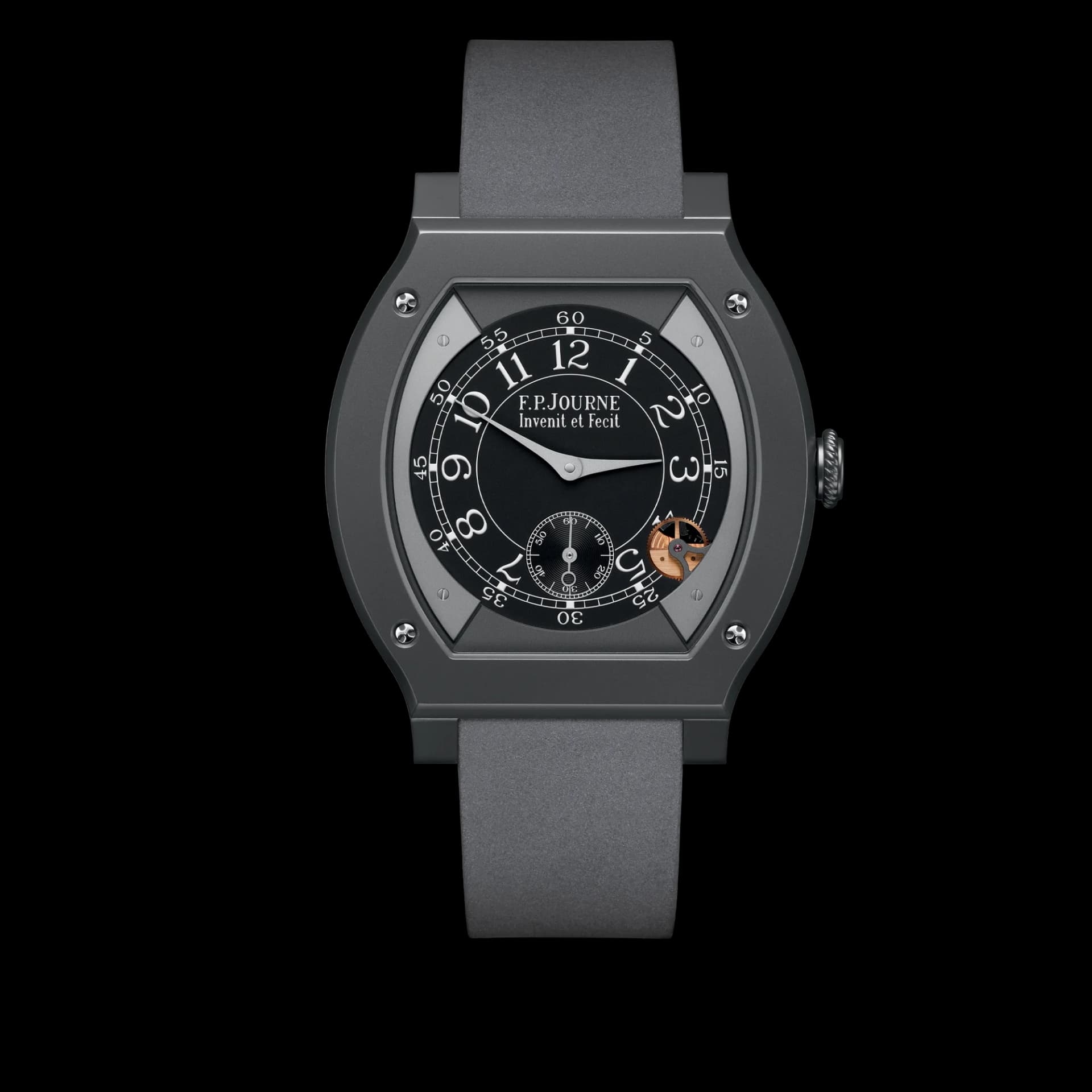 F.P. Journe Élégante 48 mm Titalyt – Gri Kayış