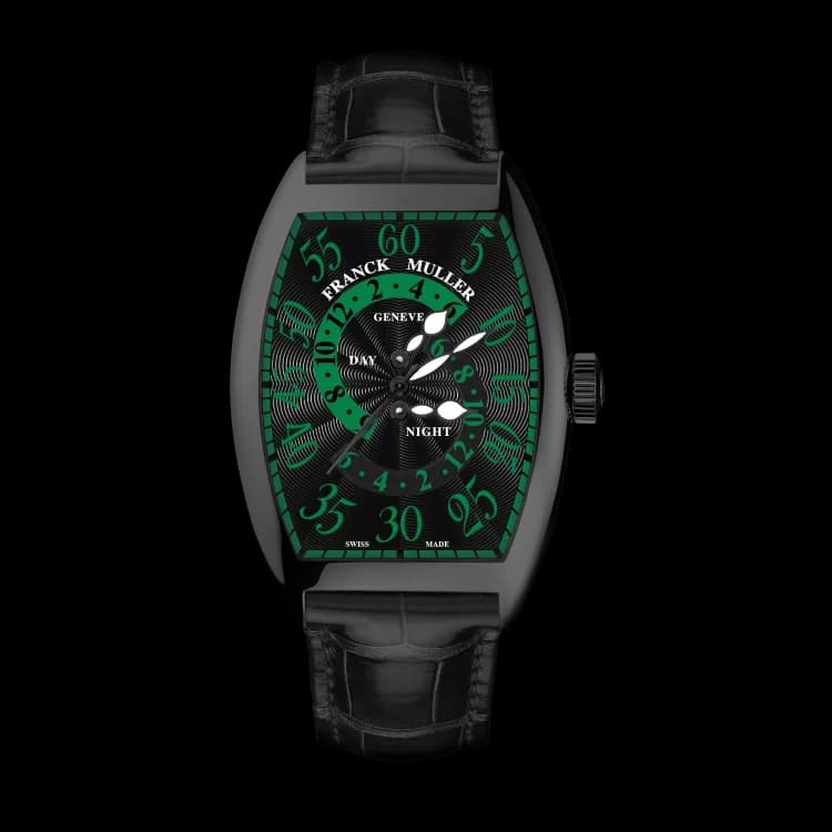 Franck Muller Cintrée Curvex Double Retrograde Hour 8880 – Green
