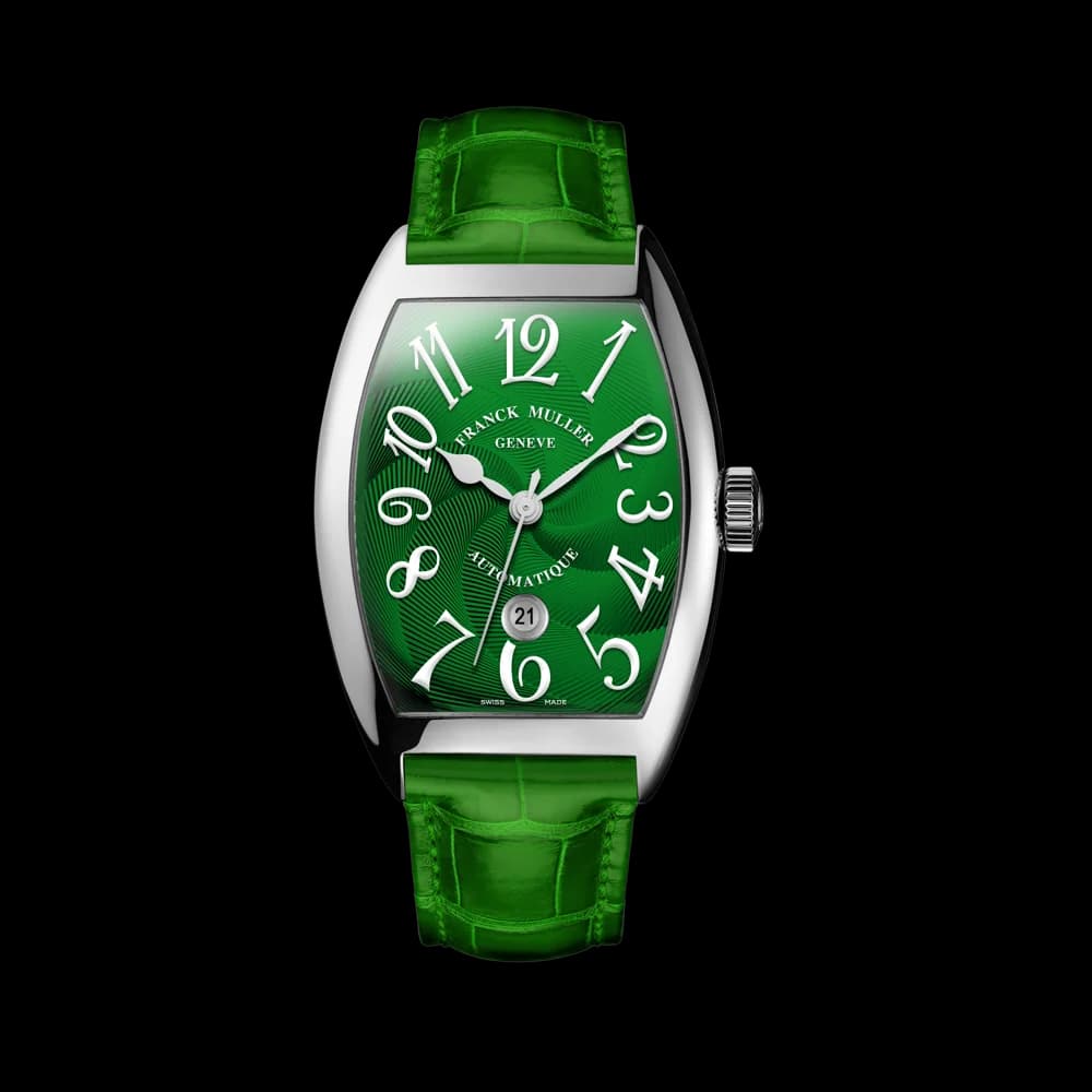 Franck Muller Cintrée Curvex Torsade – White Gold, Green