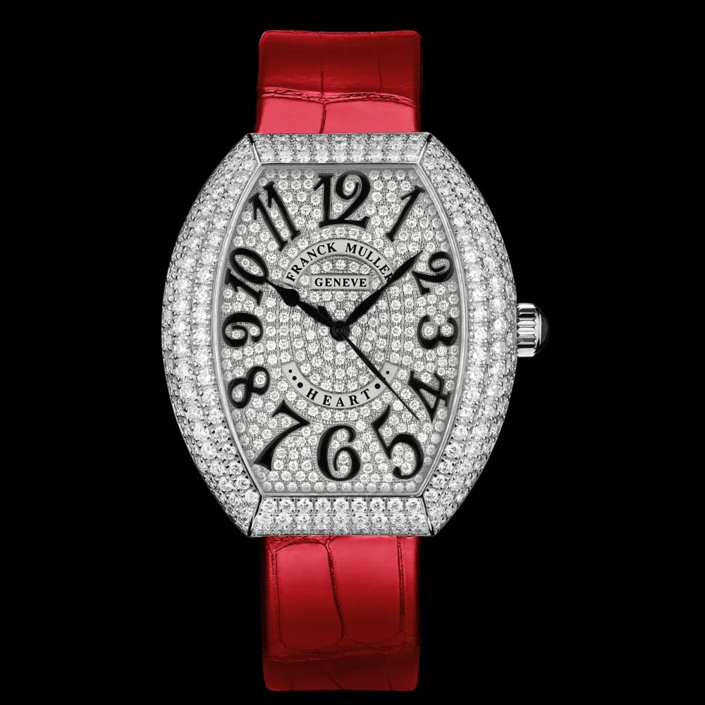 Franck Muller Heart 5000 H – White Gold, Black