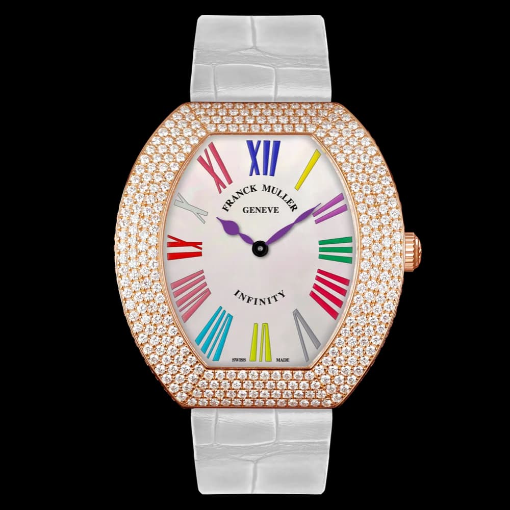 Franck Muller Infinity – Rose Gold, Roman, Color Dreams