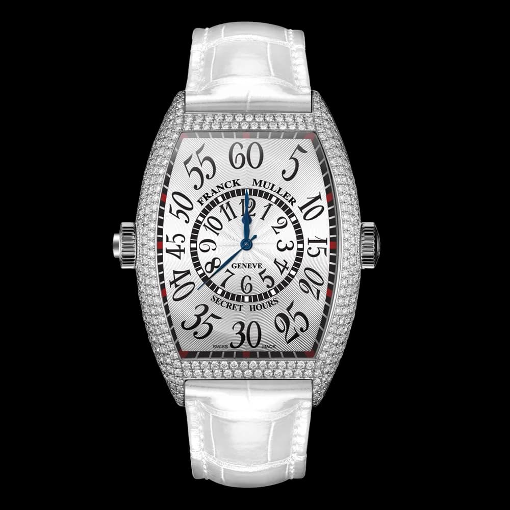Franck Muller Secret Hours 2 – White Gold