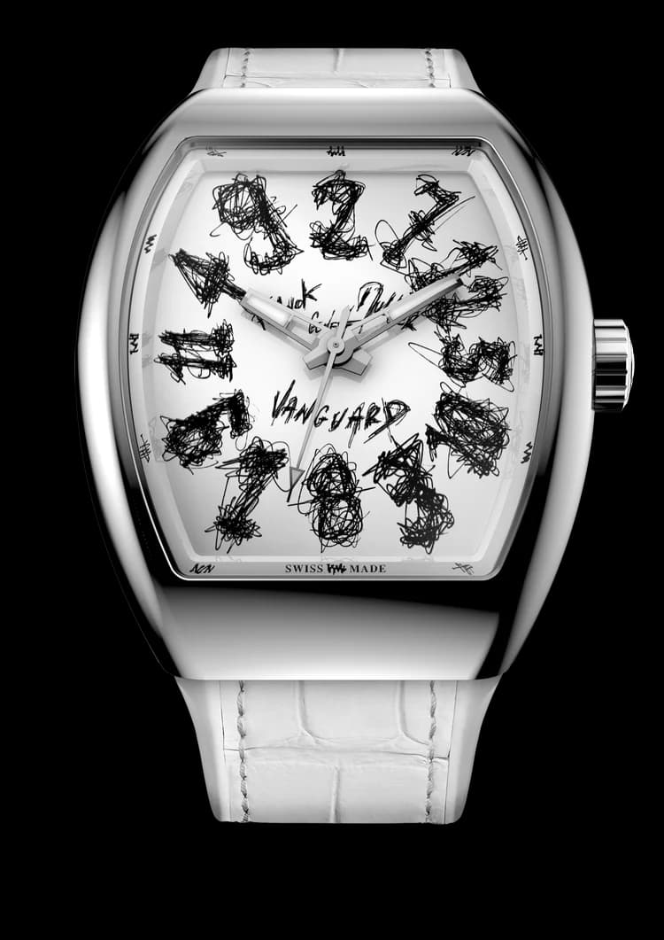 Franck Muller Vanguard Crazy Hours Hom Nguyen – White