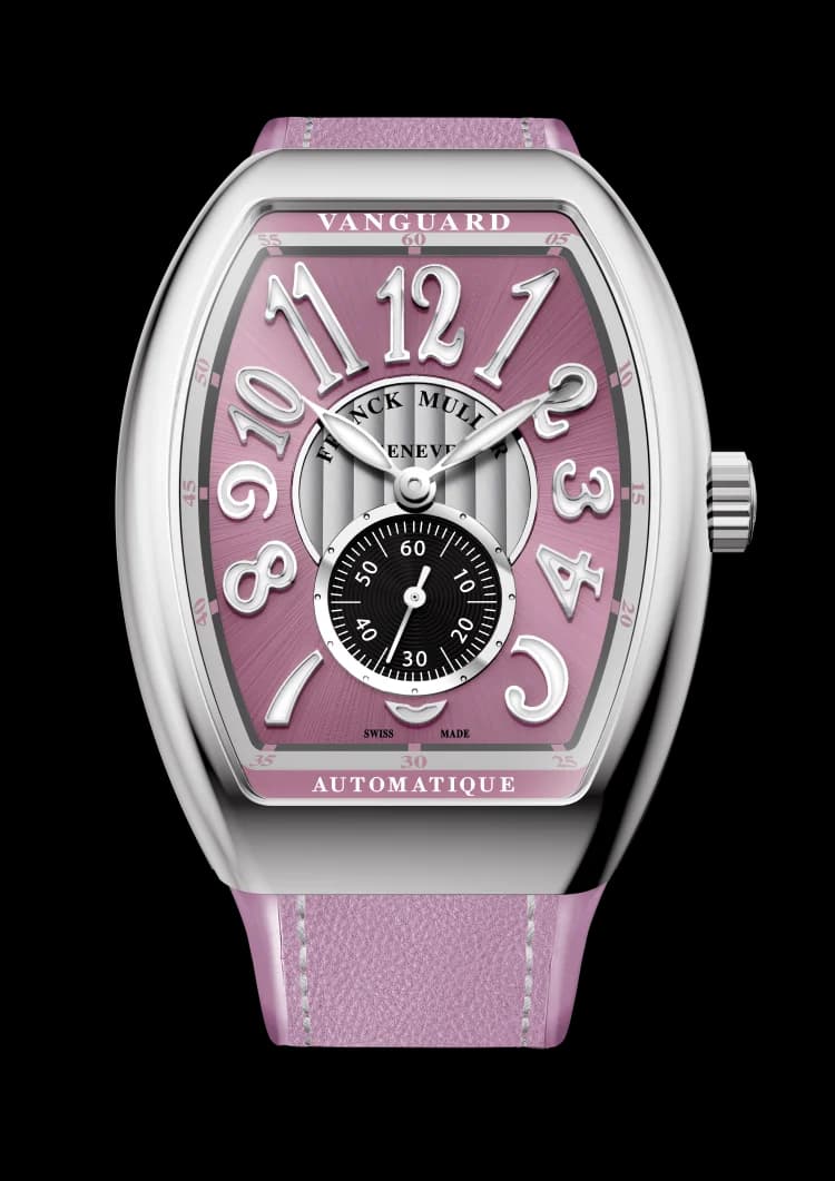 Franck Muller Vanguard Lady Vintage – Steel, Pink