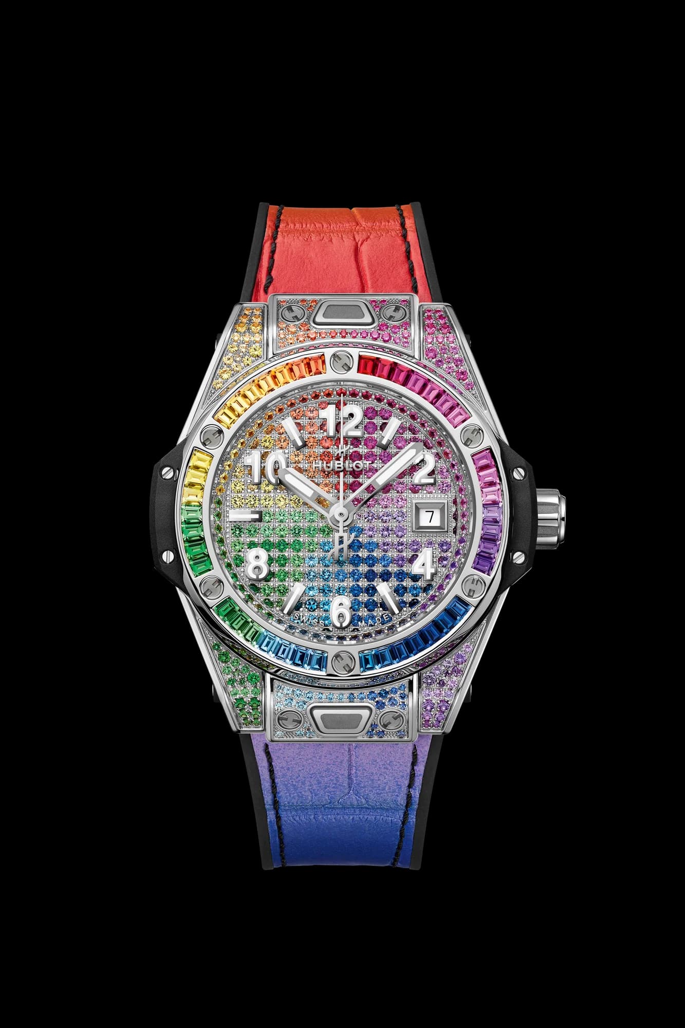 Hublot Big Bang One Click Steel Rainbow 33 mm