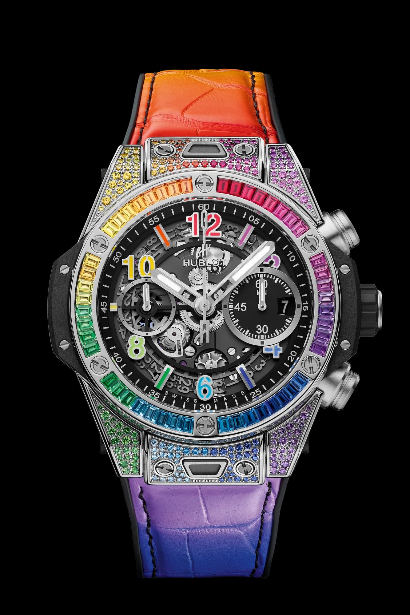 Hublot Big Bang Unico Titanium Rainbow 42 mm