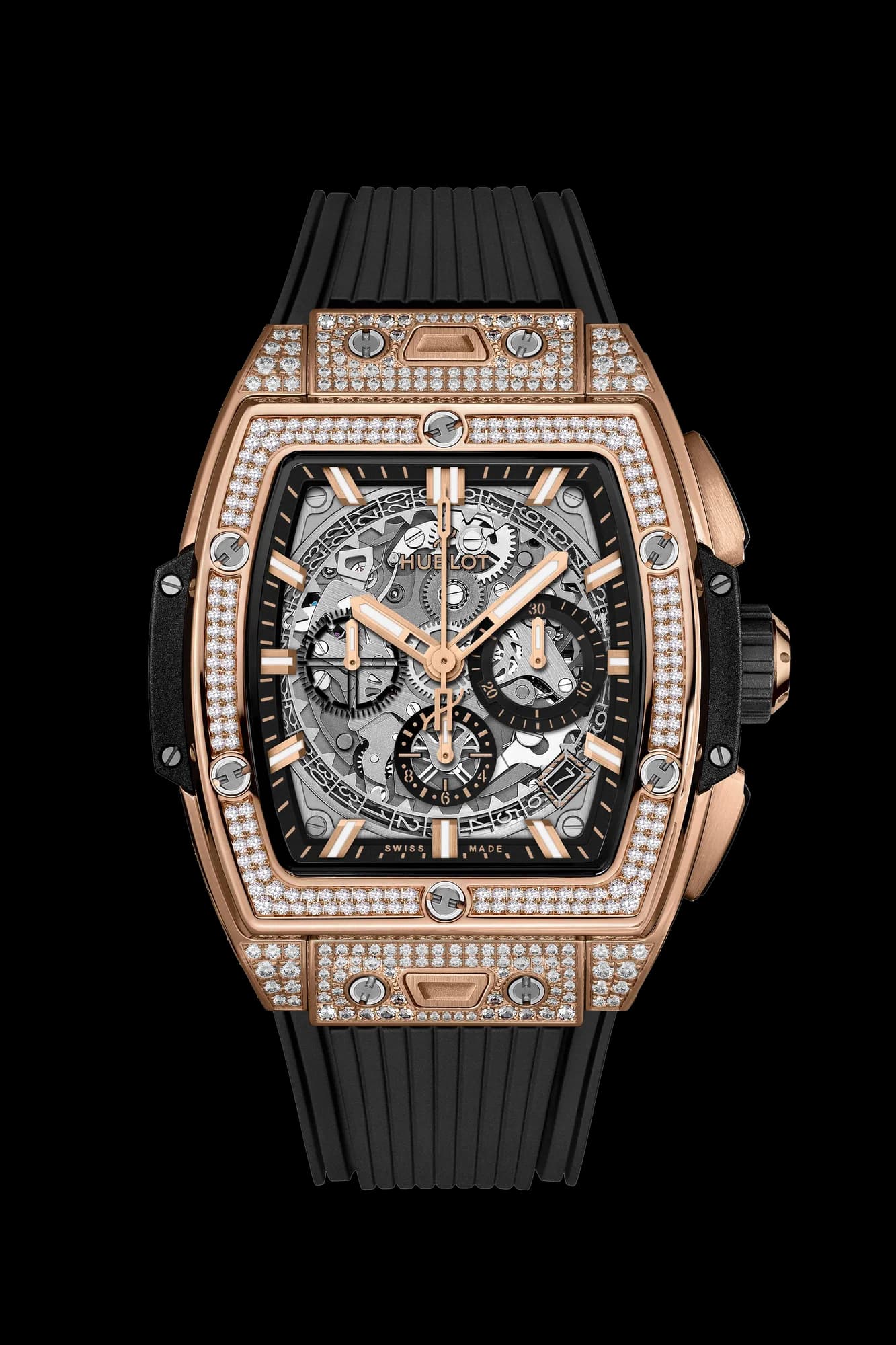 Hublot Spirit of Big Bang King Gold Pavé 42 mm