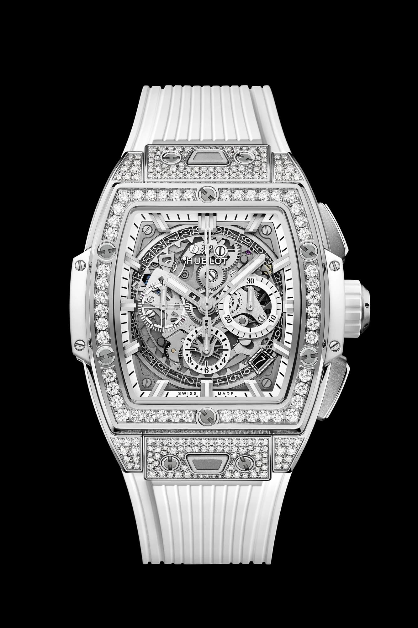 Hublot Spirit of Big Bang Titanium White Pavé 42 mm