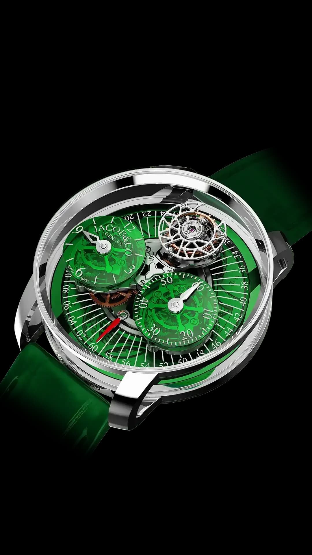Jacob & Co. Astronomia Regulator – Titanium (Green)