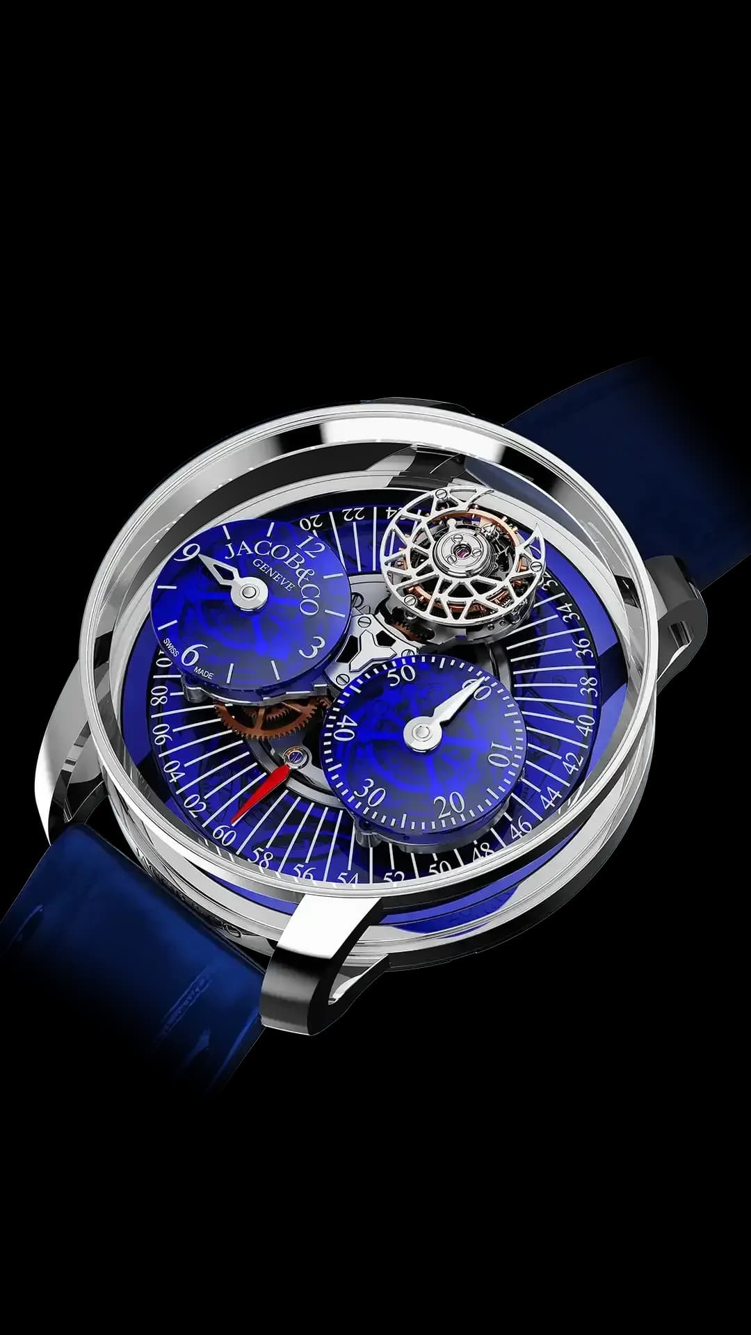 Jacob & Co. Astronomia Regulator – White Gold (Blue)