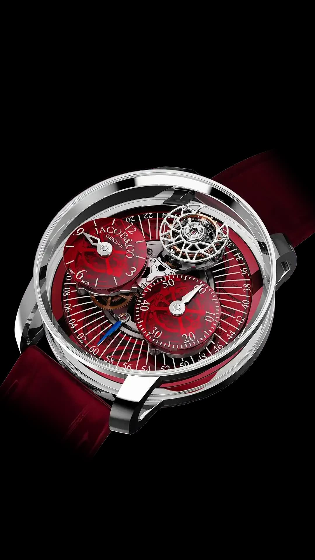 Jacob & Co. Astronomia Regulator – White Gold (Red)