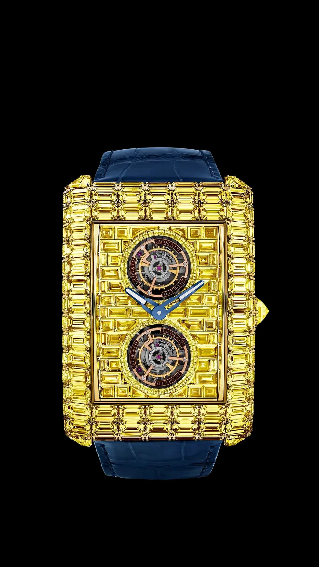 Jacob & Co. Billionaire Tourbillon Angel Cut – Yellow Diamond
