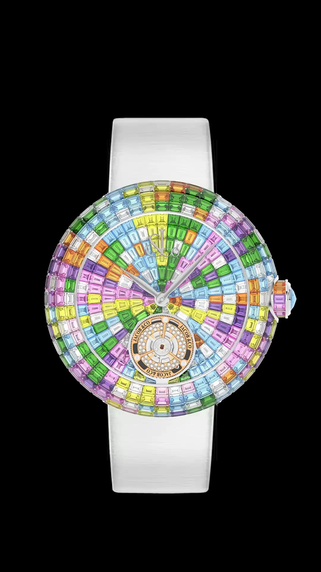 Jacob & Co. Brilliant Flying Tourbillon – Pastel Arlequino