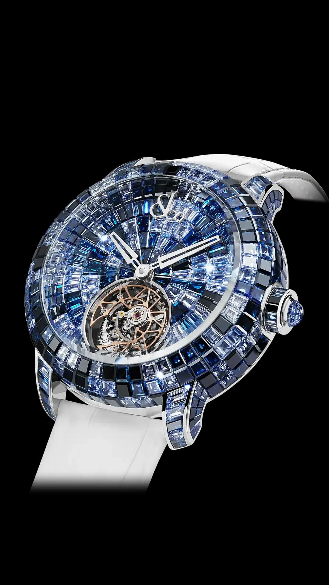 Jacob & Co. Caviar Tourbillon – Camo Blue
