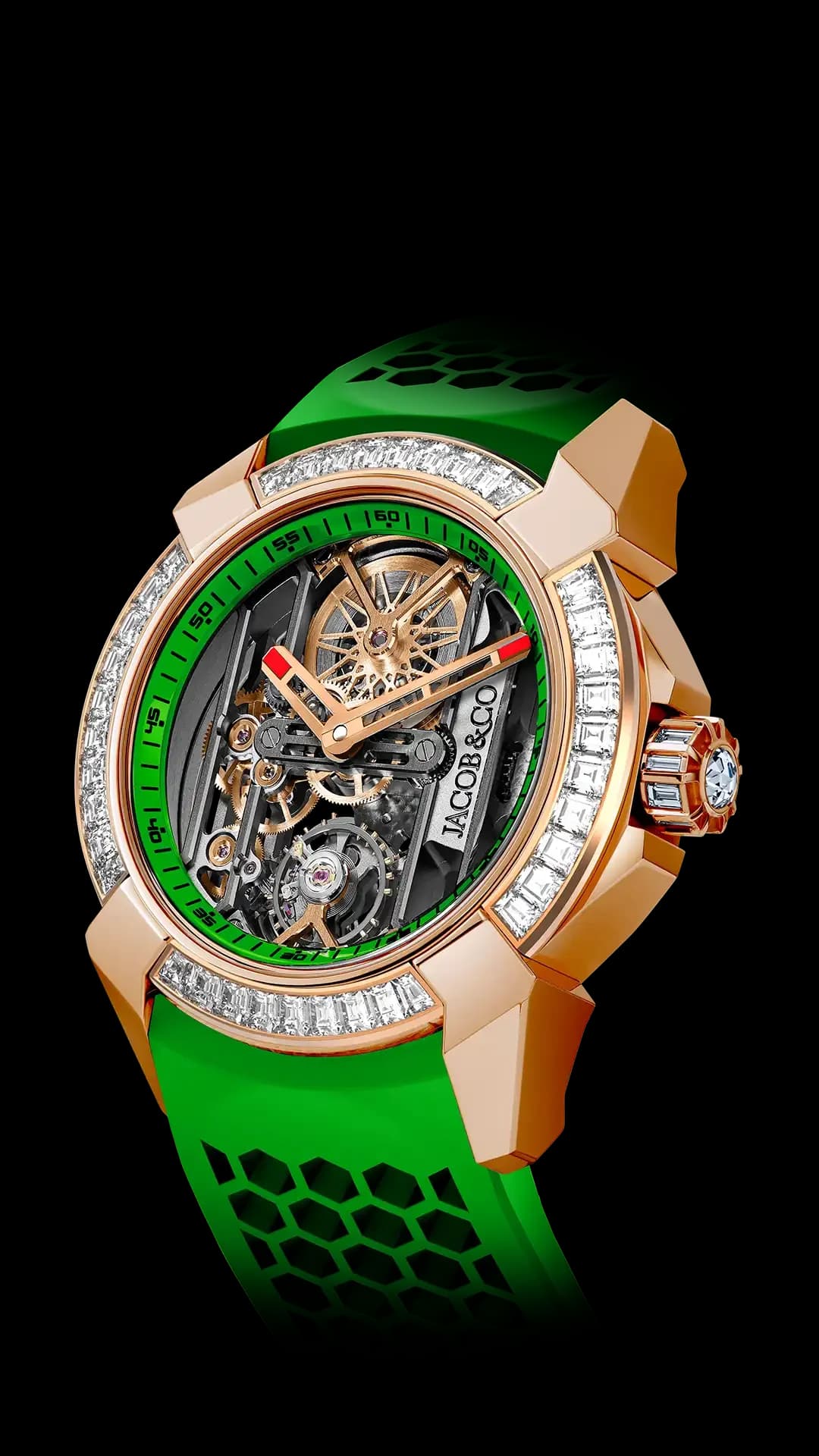 Jacob & Co. Epic X Baguette – Green