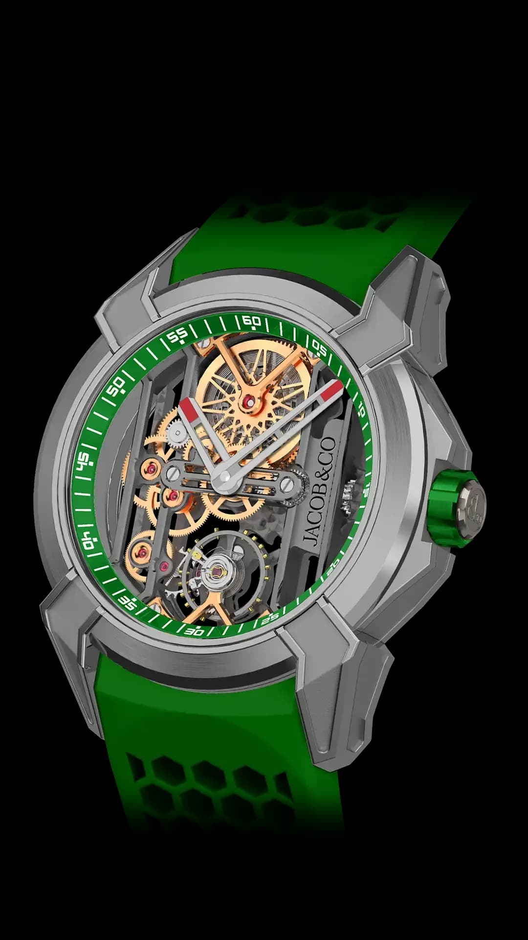 Jacob & Co. Epic X Skeleton – Green