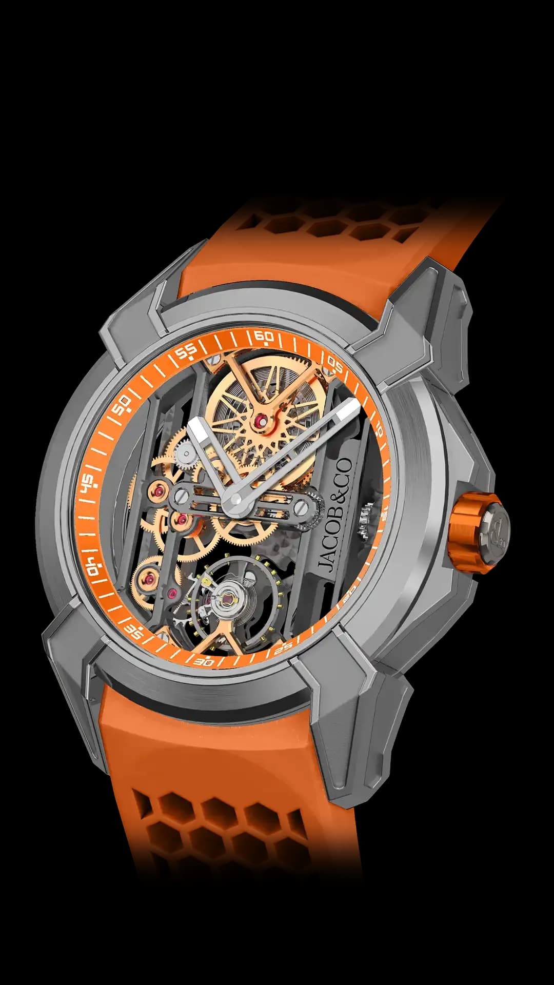 Jacob & Co. Epic X Skeleton – Orange