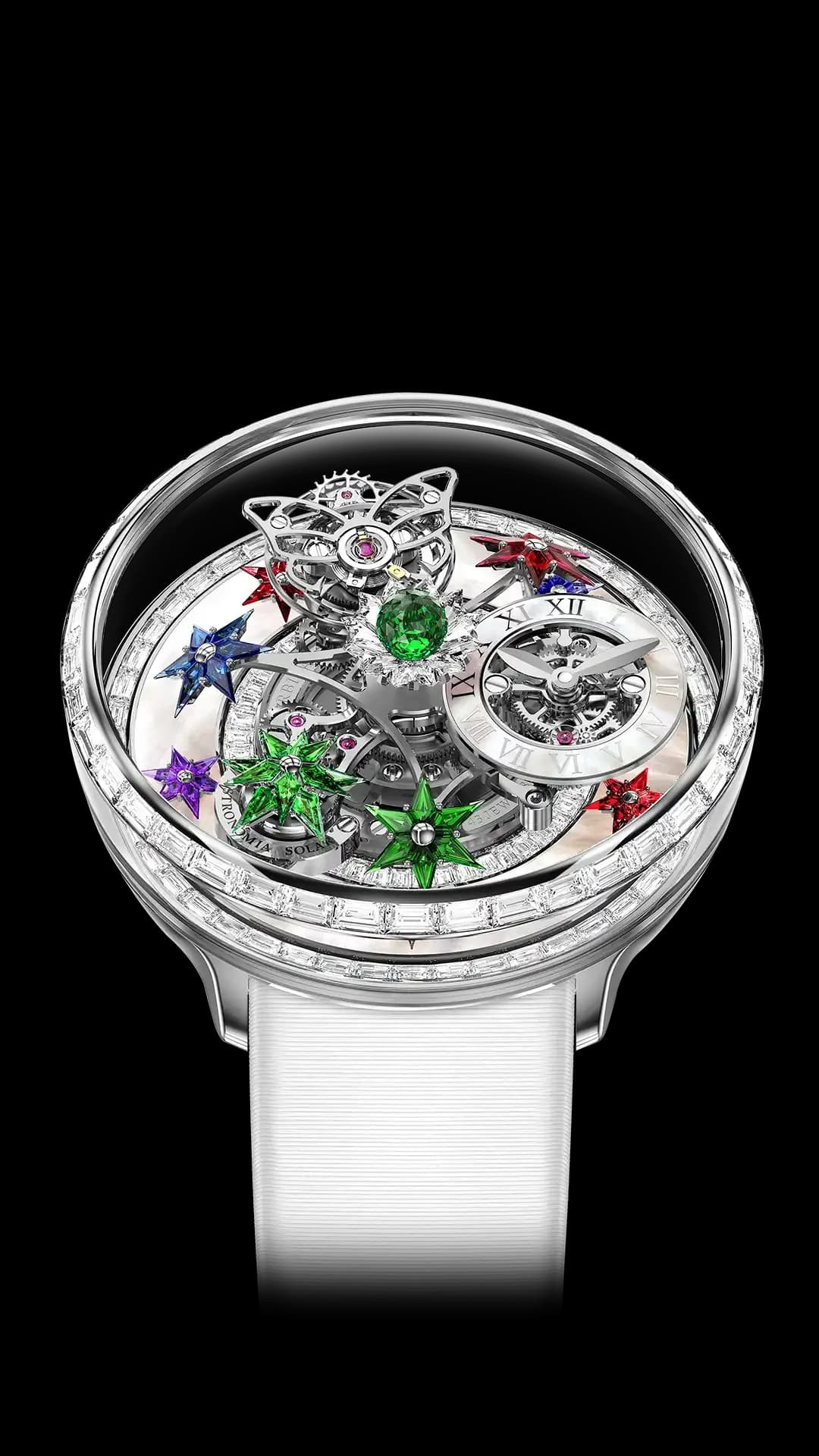 Jacob & Co. Fleurs de Jardin – White Gold and White Diamonds