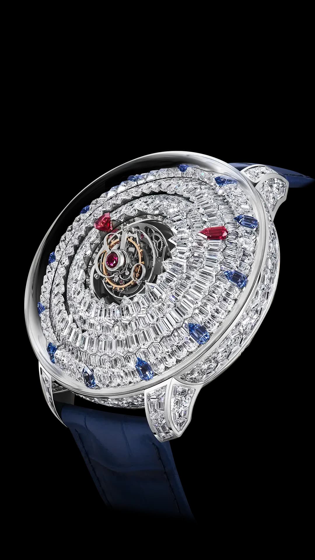 Jacob & Co. The Mystery Tourbillon – White Diamonds (White Gold)