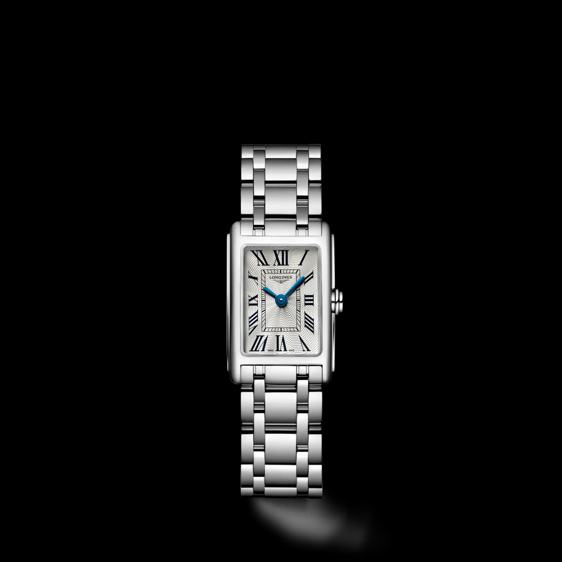 Longines DolceVita 17.7 x 27 mm – Gümüş Flinqué Kadran, Çelik Kasa