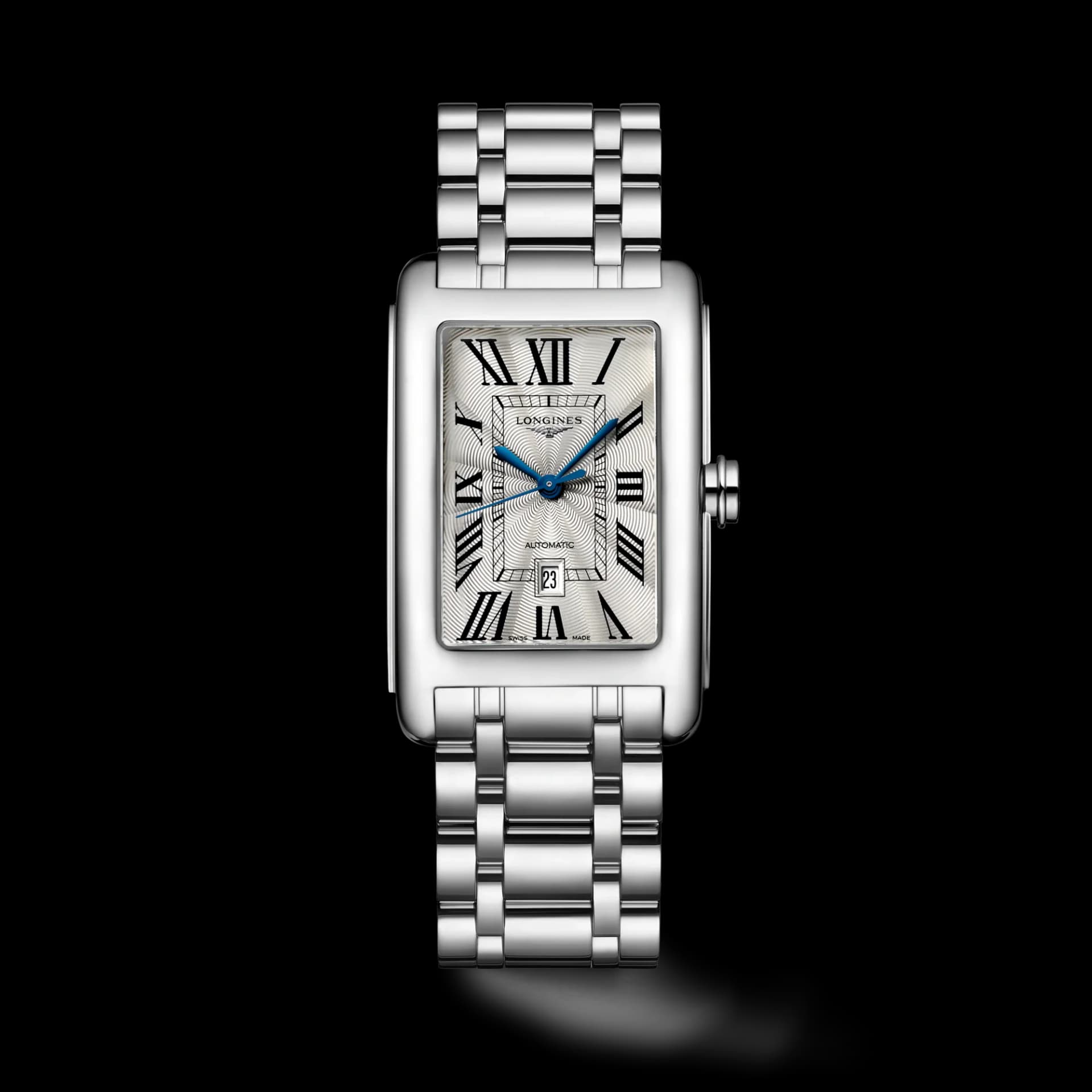 Longines DolceVita 27.7 x 43.8 mm – Gümüş Flinqué Kadran