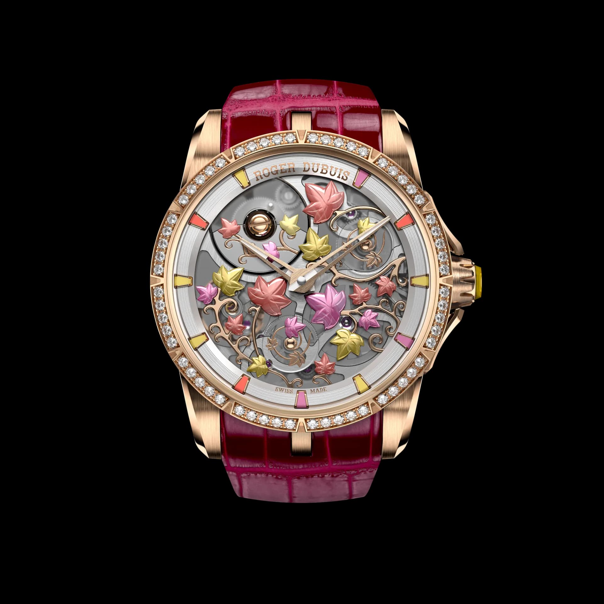 Roger Dubuis Excalibur Brocéliande Dawn Rose 38mm