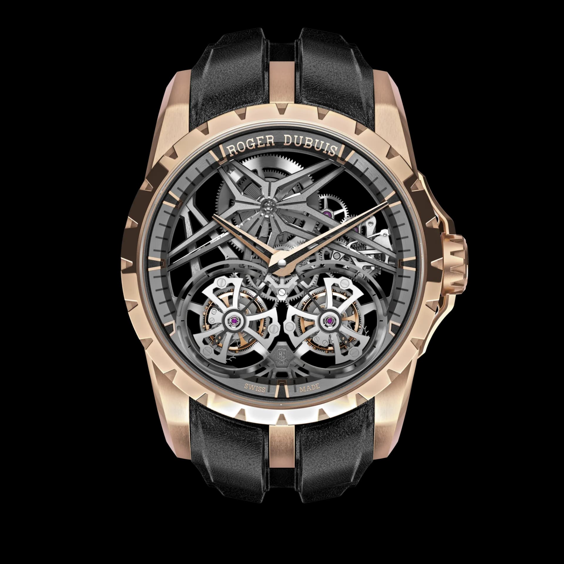 Roger Dubuis Excalibur Double Tourbillon Pink Gold 45mm – RD108 Kalibre