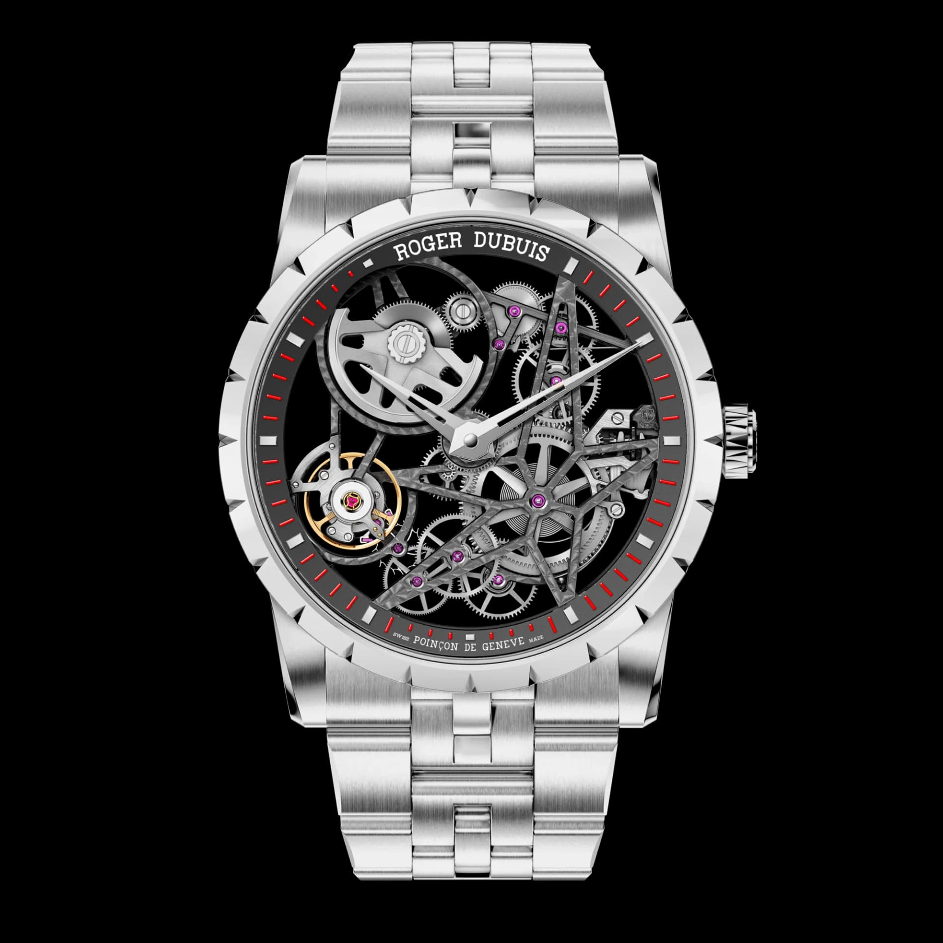 Roger Dubuis Excalibur Monobalancier Stainless Steel 42mm
