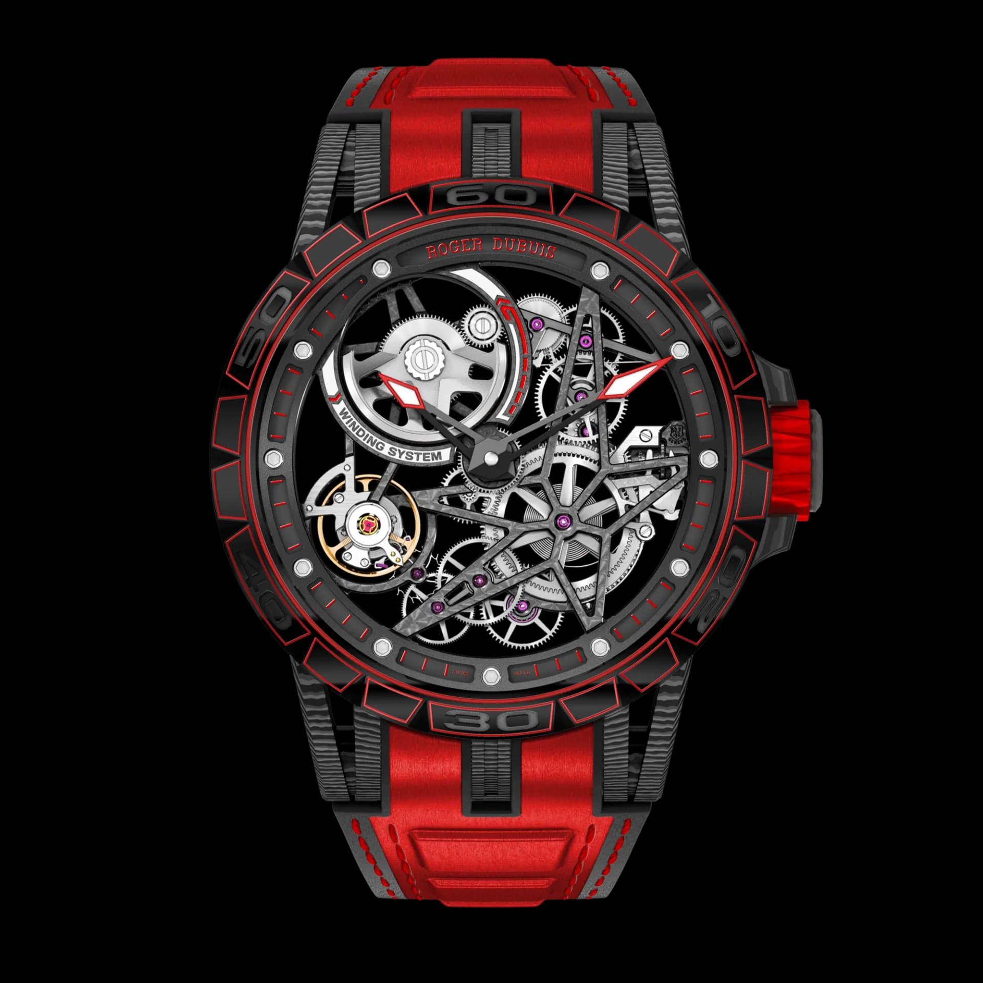 Roger Dubuis Excalibur Spider Monobalancier Carbon 45mm