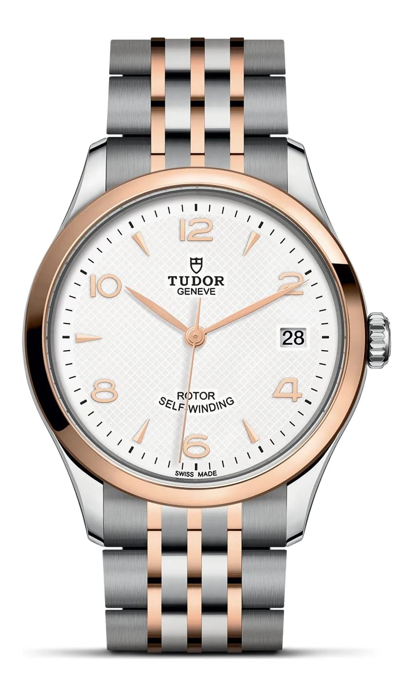Tudor 1926 – 36 mm, White Dial, Steel and Rose Gold Bracelet