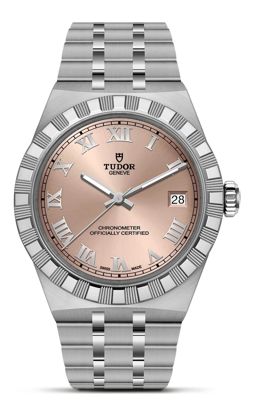 Tudor Royal – 36 mm, Salmon Dial, Steel Bracelet