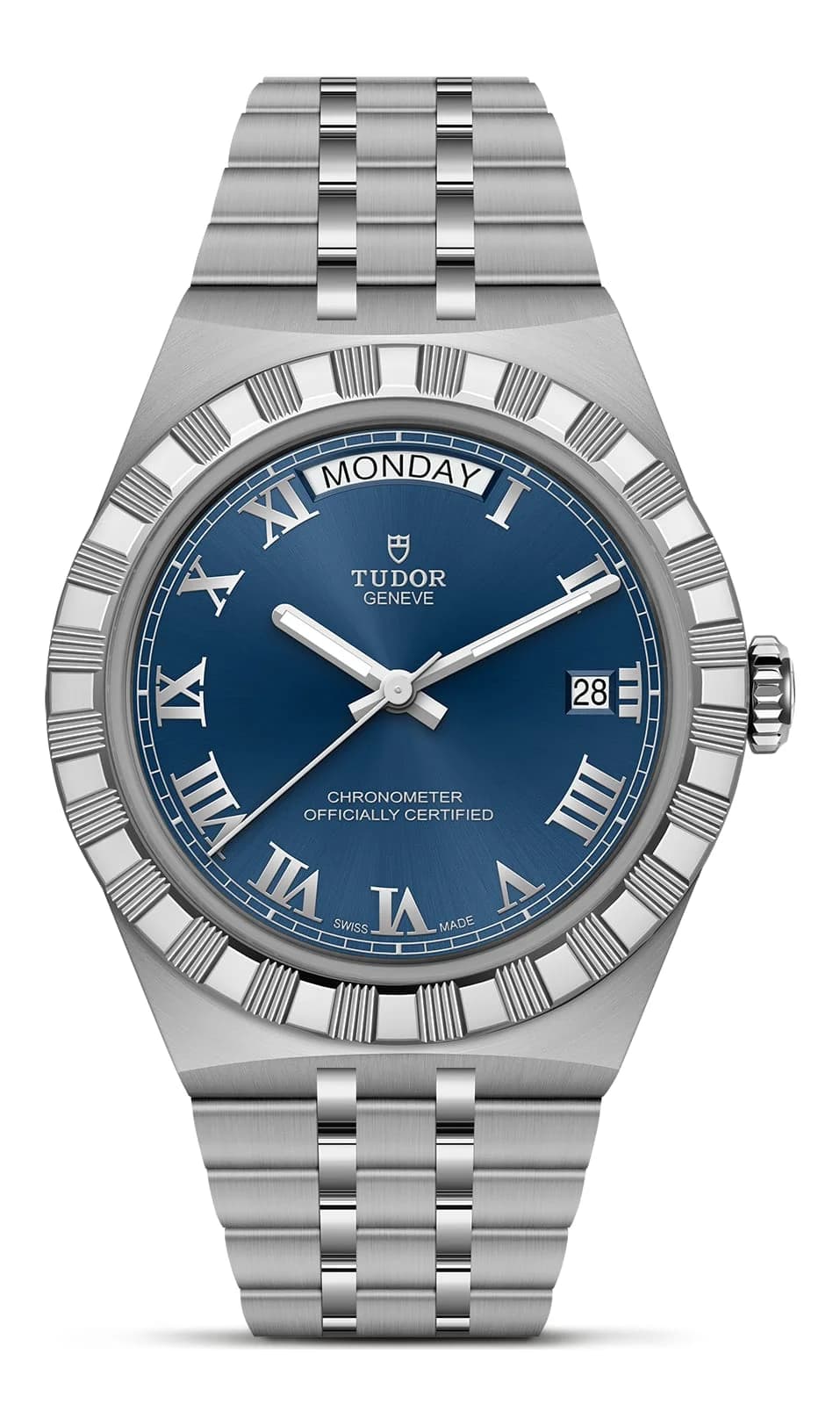 Tudor Royal – 40 mm, Blue Dial, Steel Bracelet