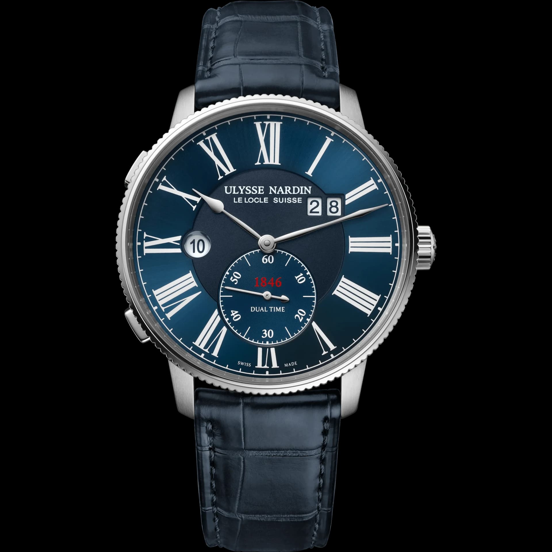 Ulysse Nardin Marine Torpilleur Dual Time 44 mm