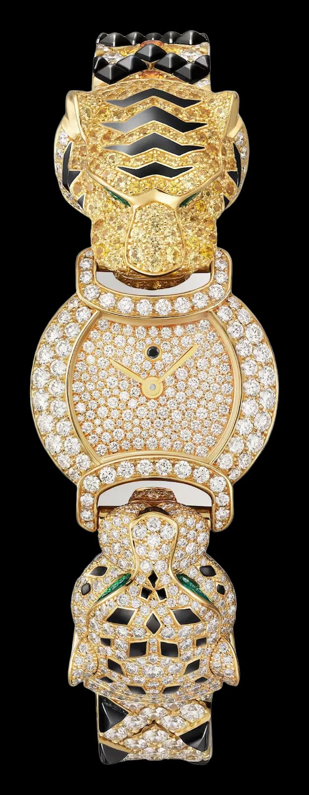 Cartier Indomptables de Cartier 22.2 mm – Sarı Altın, Pırlanta, Pırlantalı Kadran