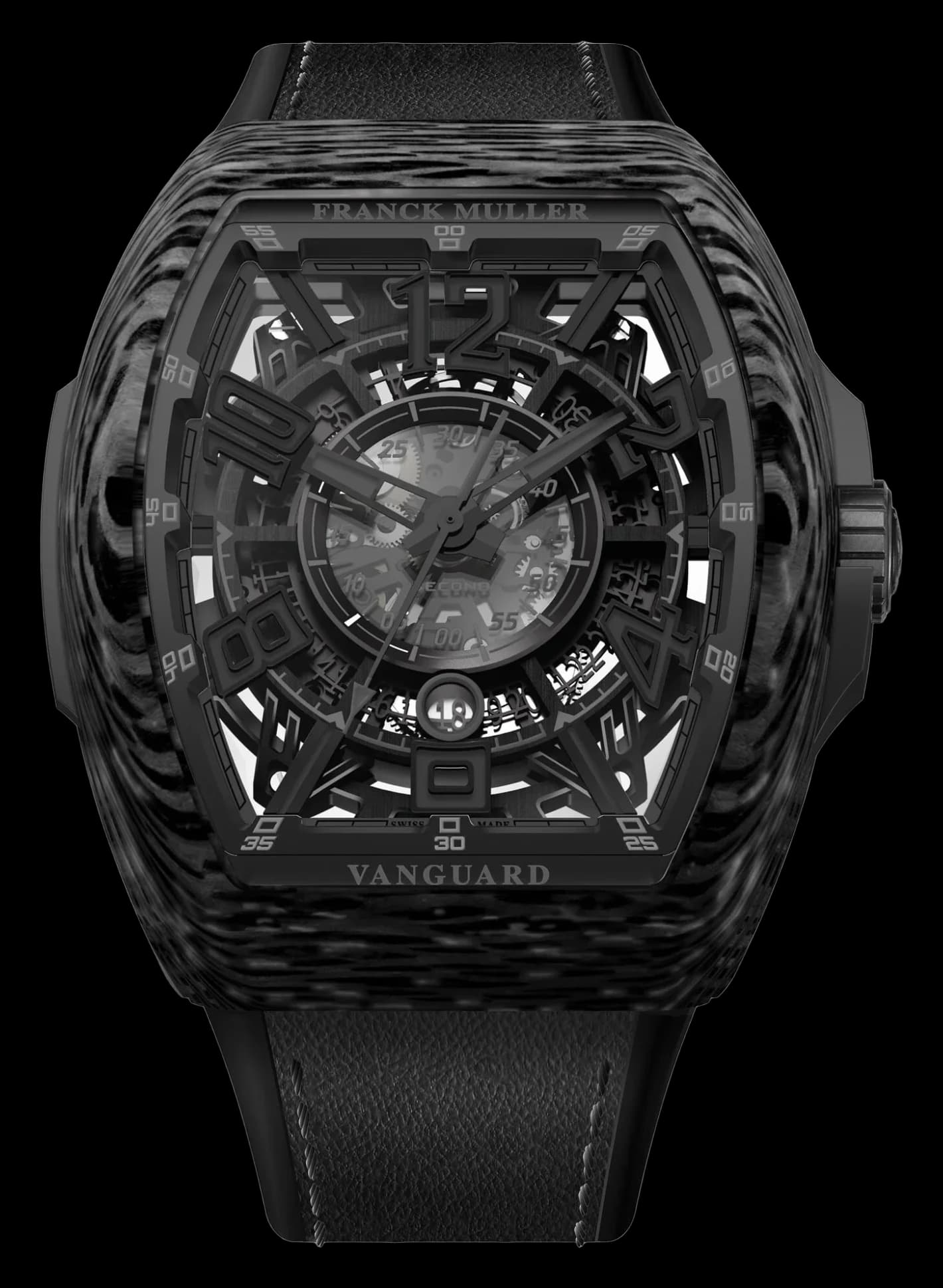 Franck Muller Vanguard Racing Skeleton – Carbon, Black