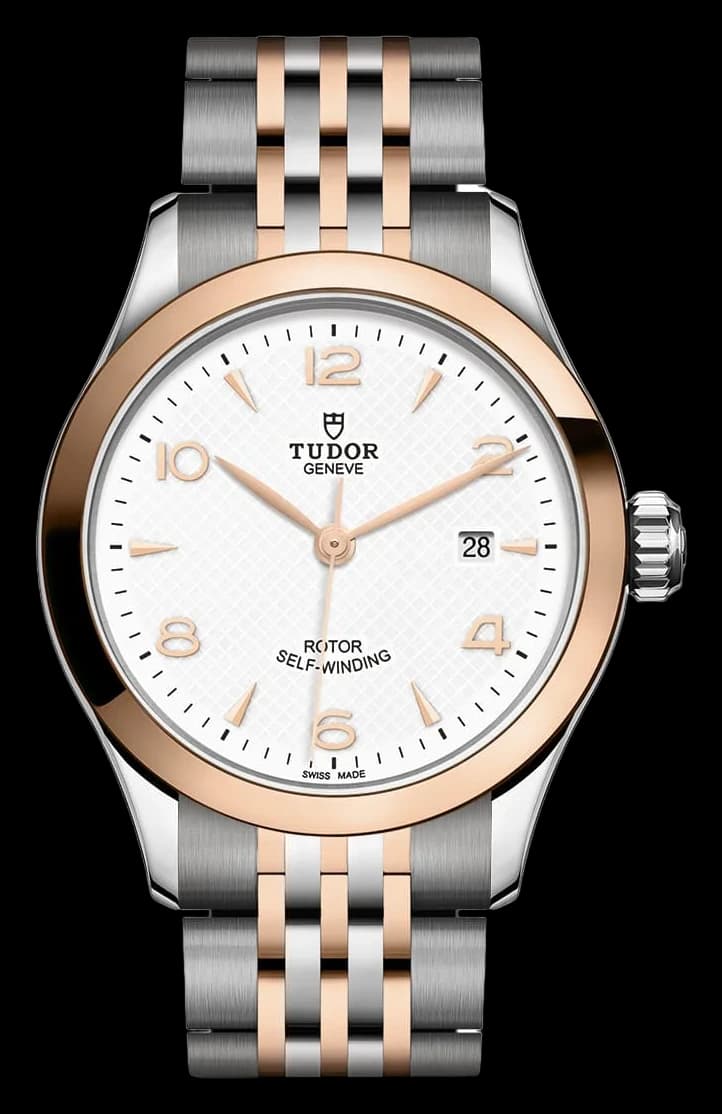Tudor 1926 – 28 mm, White Dial, Steel and Rose Gold Bracelet