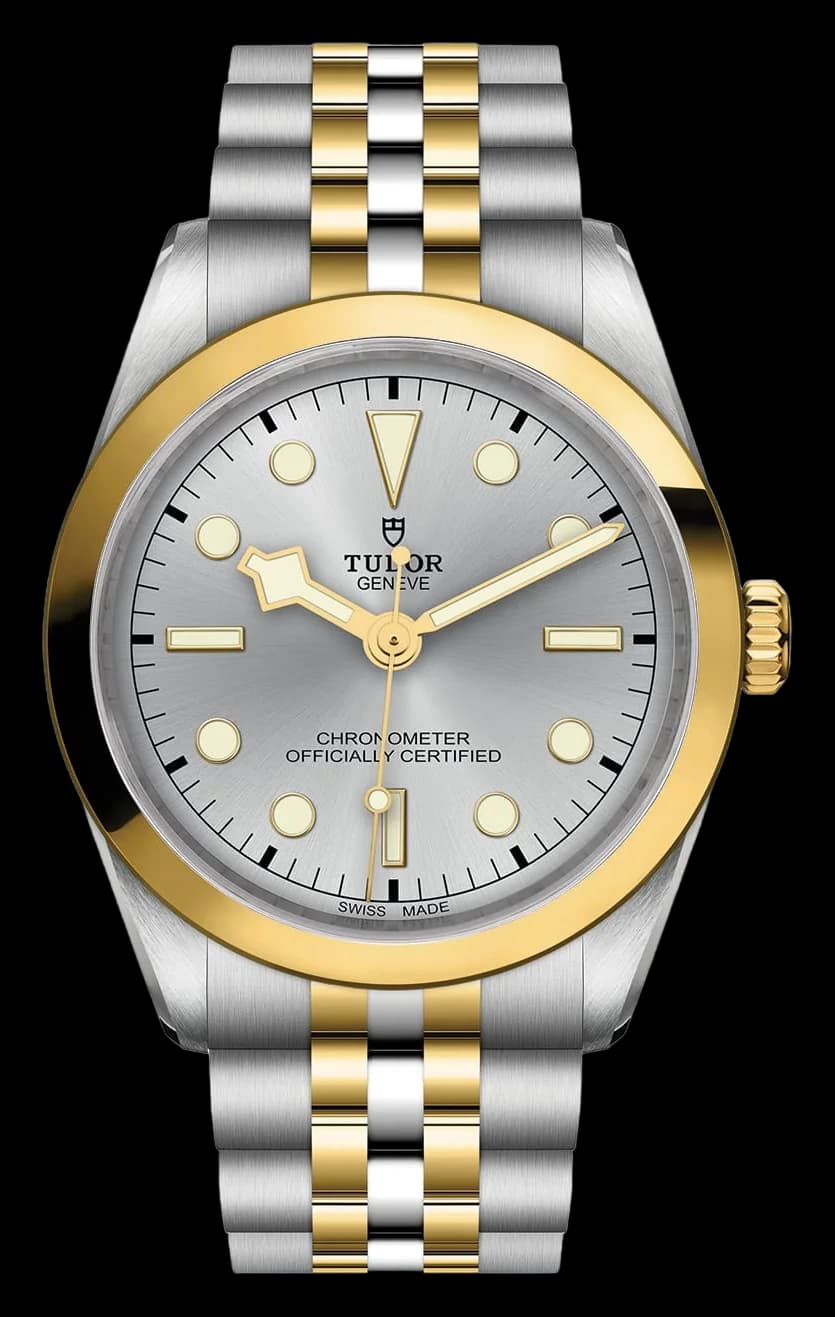 Tudor Black Bay One 36 S&G – Silver Dial, Steel and Yellow Gold Bracelet