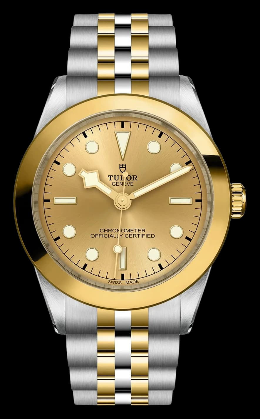 Tudor Black Bay One 39 S&G – Champagne Dial, Steel and Yellow Gold Bracelet